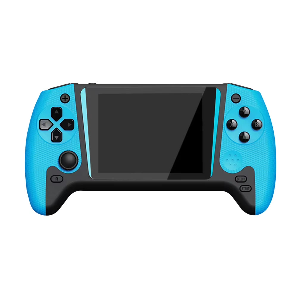 Gaming Console 3.5Inch LCD Screen Built-In 500 Games Nostalgic Game Console TV Connect 1200Mah for Kids Adults for Single Player